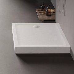 New Trendy MILD STONE Brodzik 70x90x11,5 cm biały